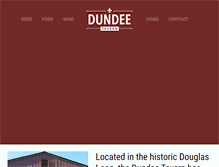 Tablet Screenshot of dundeetavern.com